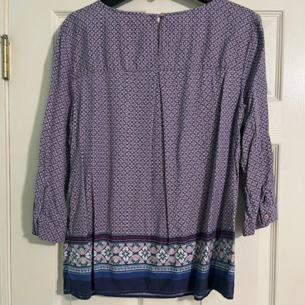 Talbots Spring Tunic Top - Picture 2 of 3